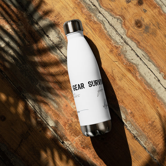 Stainless Steel Water Bottle (Writing Room Not Included)